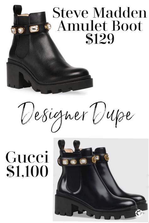 steve madden gucci dupe|jeweled gucci boot dupes.